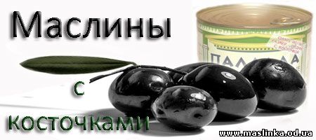 маслины с косточками (Маслины и оливки, оливковое масло и интернет магазин в Одессе)